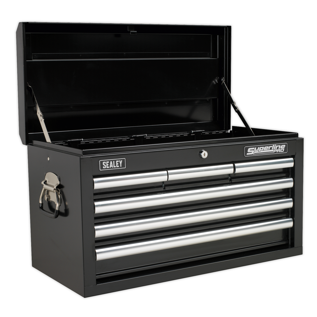 Sealey AP33069B 6 Drawer Topchest with Ball-Bearing Slides - Black