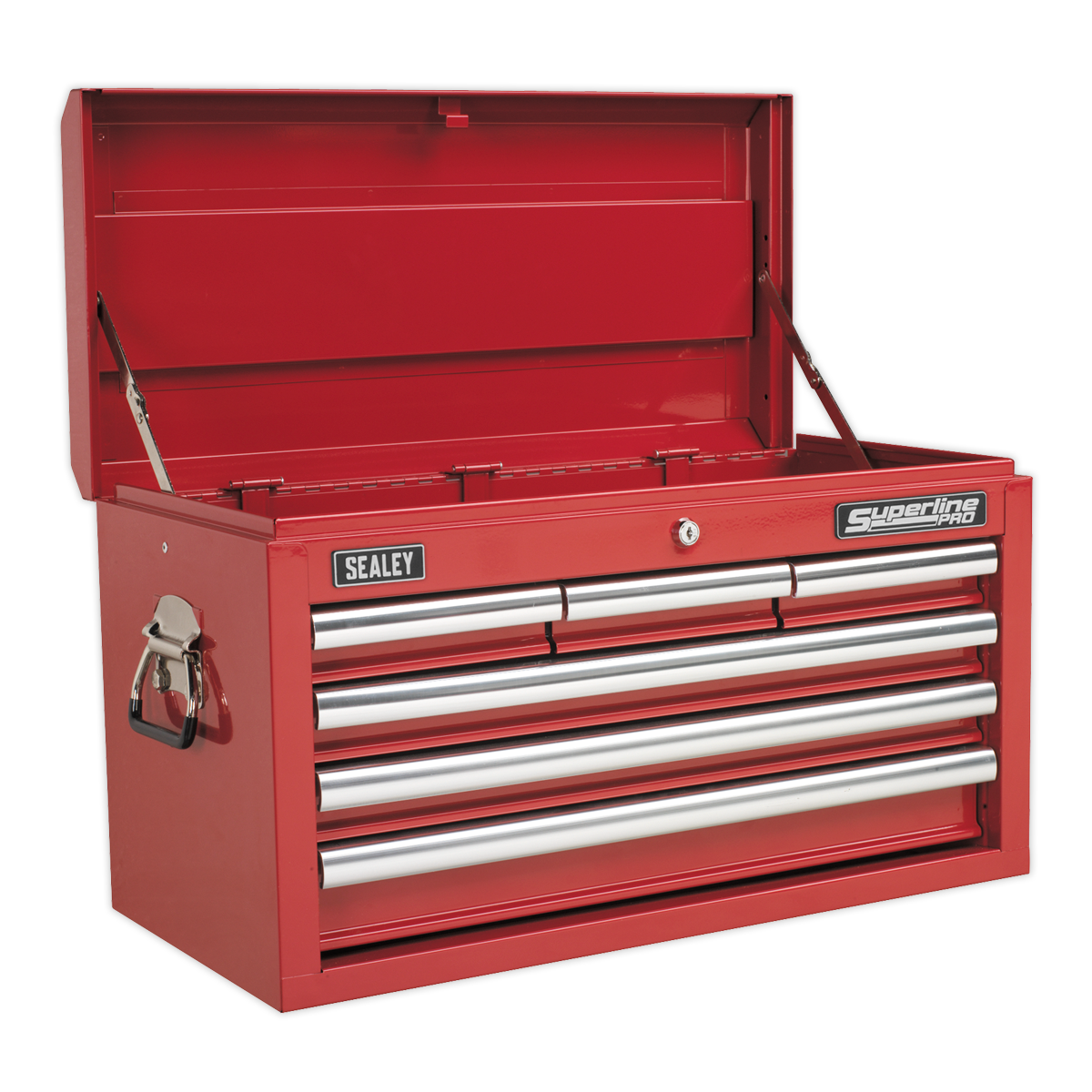 Sealey AP33069 6 Drawer Topchest with Ball-Bearing Slides - Red