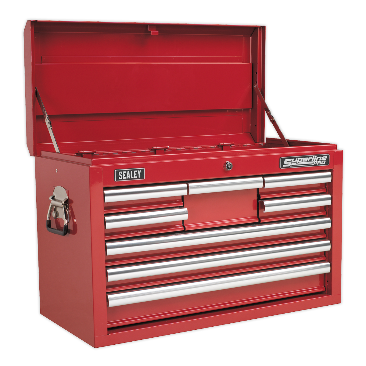 Sealey AP33089 8 Drawer Topchest with Ball-Bearing Slides - Red