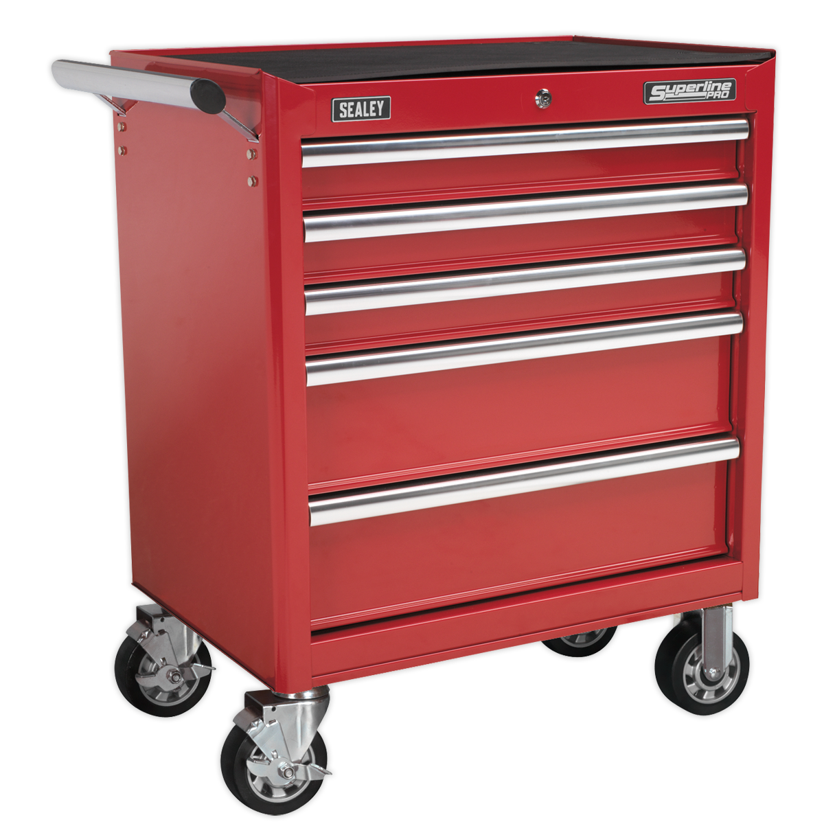 Sealey AP33459 5 Drawer Rollcab with Ball-Bearing Slides - Red