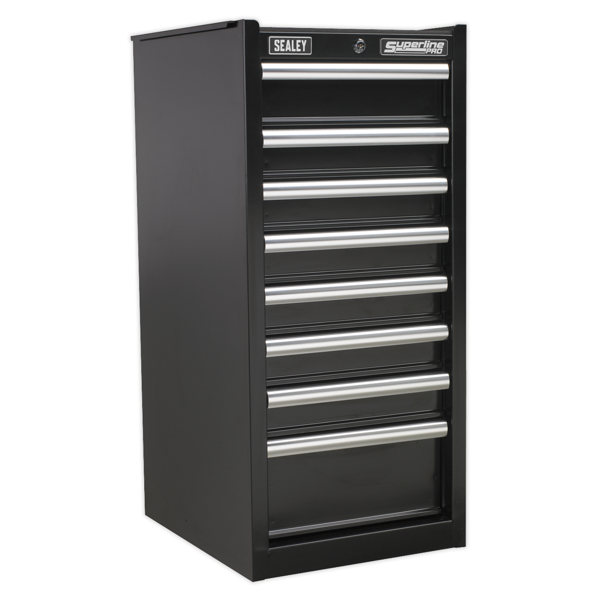 Sealey AP33589B 8 Drawer Hang-On Chest with Ball-Bearing Slides - Black