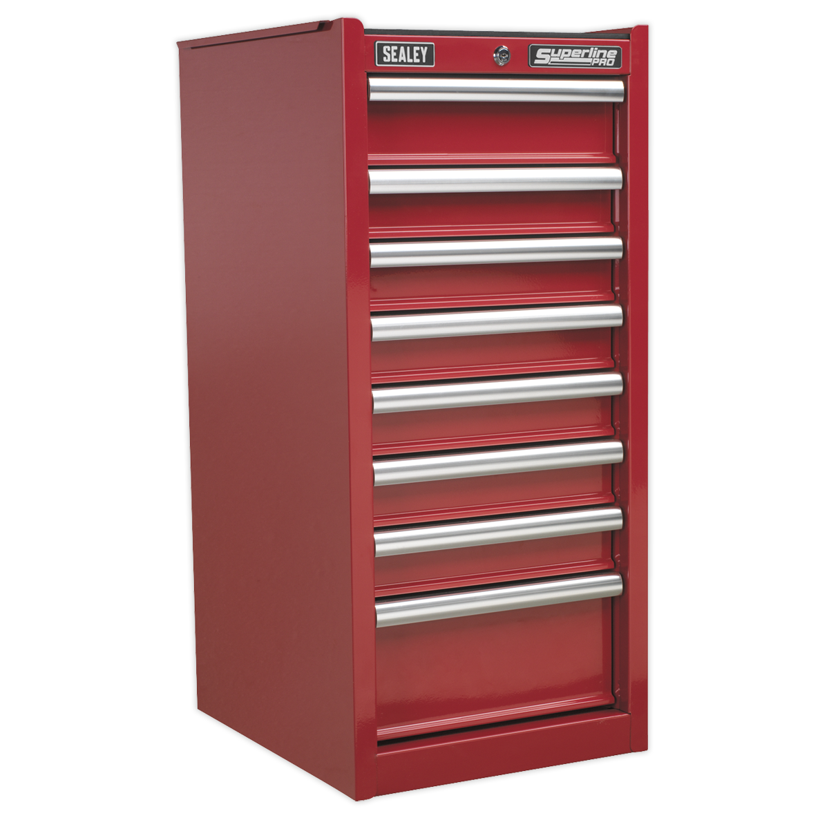 Sealey AP33589 8 Drawer Hang-On Chest with Ball-Bearing Slides - Red