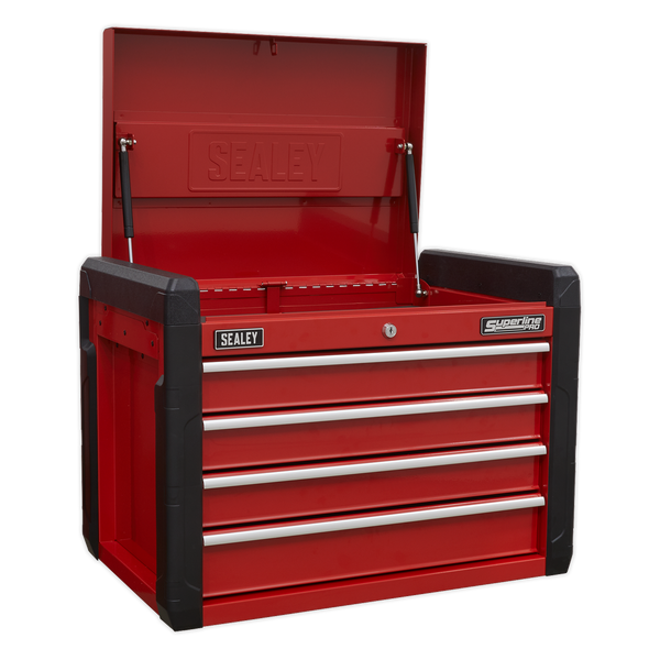 Sealey AP3401 4 Drawer Topchest with Ball-Bearing Slides