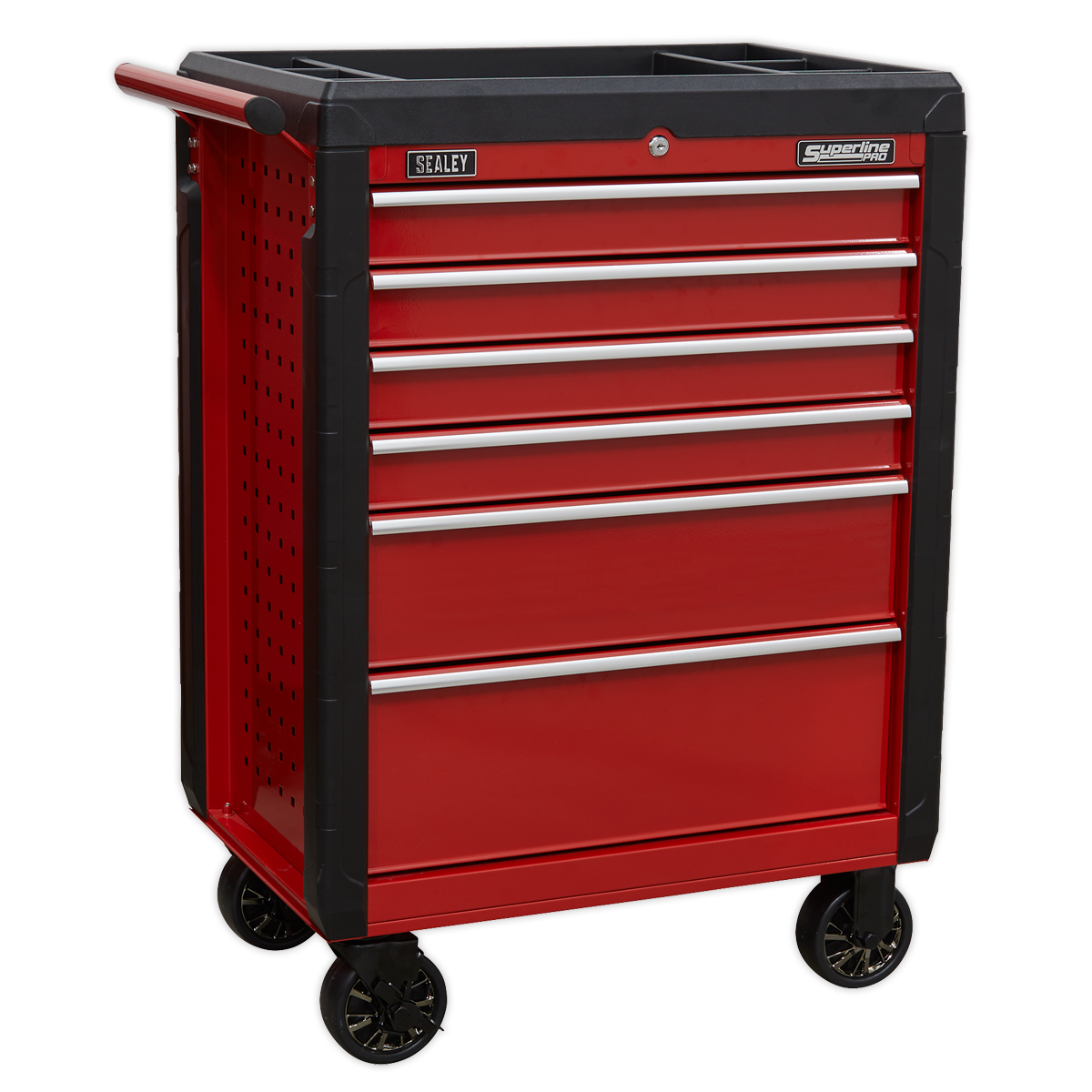 Sealey AP3406 6 Drawer Rollcab with Ball-Bearing Slides