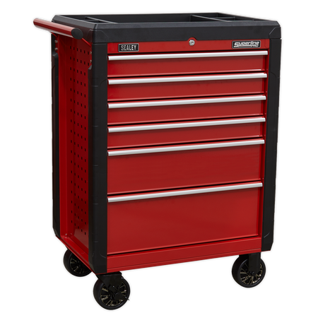 Sealey AP3406 6 Drawer Rollcab with Ball-Bearing Slides