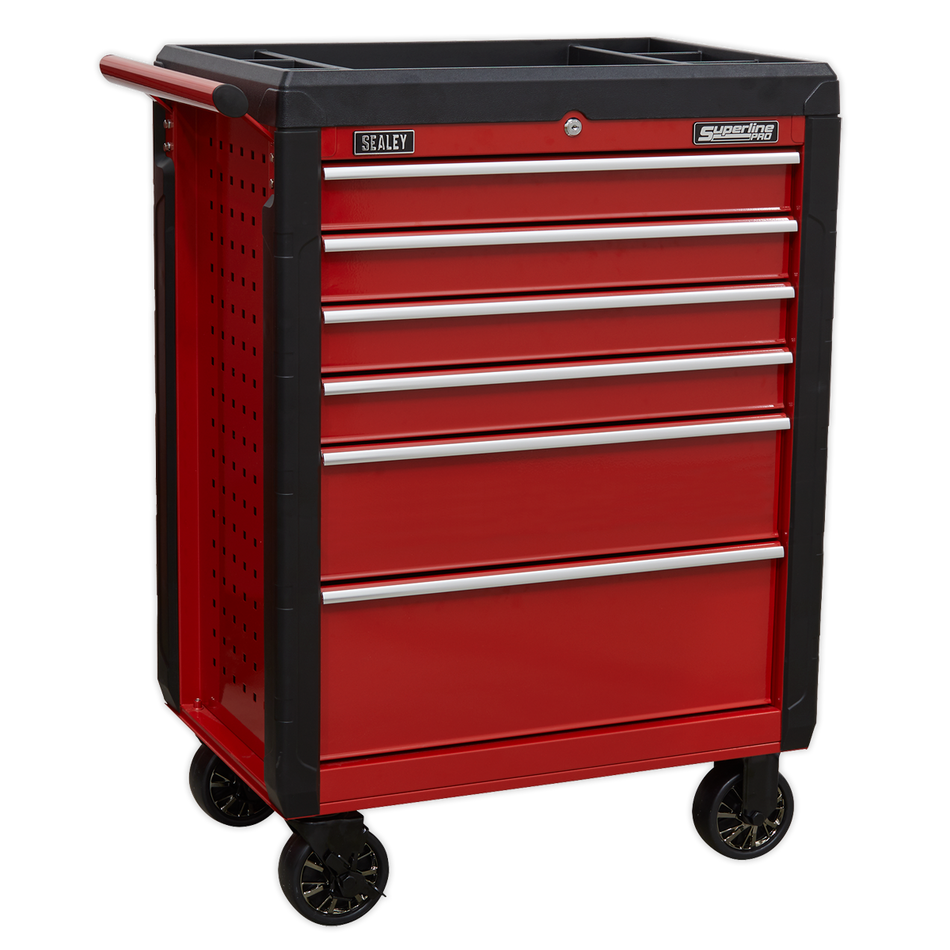Sealey AP3406 6 Drawer Rollcab with Ball-Bearing Slides