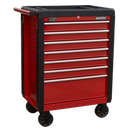 Sealey AP3407 7 Drawer Rollcab with Ball-Bearing Slides - Red