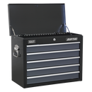 Sealey AP35STACK Tool Chest Combination 16 Drawer with Ball-Bearing Slides - Black/Grey