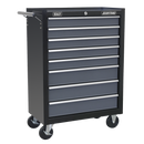 Sealey AP35STACK Tool Chest Combination 16 Drawer with Ball-Bearing Slides - Black/Grey