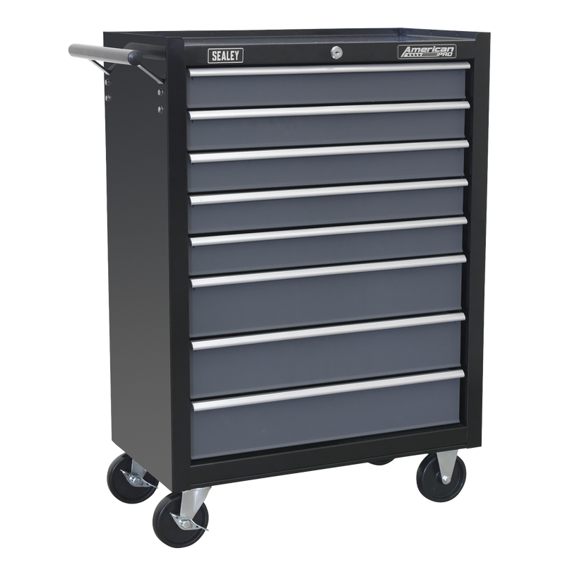 Sealey AP35STACK Tool Chest Combination 16 Drawer with Ball-Bearing Slides - Black/Grey