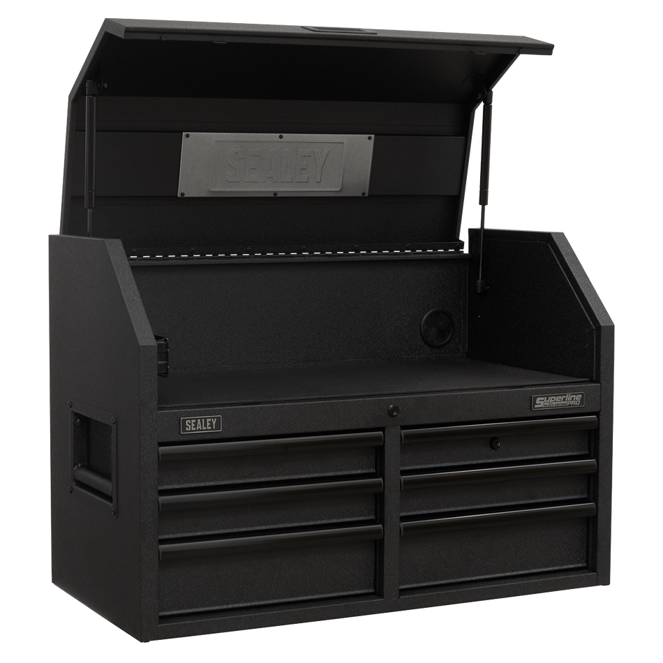 Sealey AP3607BE 6 Drawer 910mm Topchest with Soft Close Drawers & Power Strip