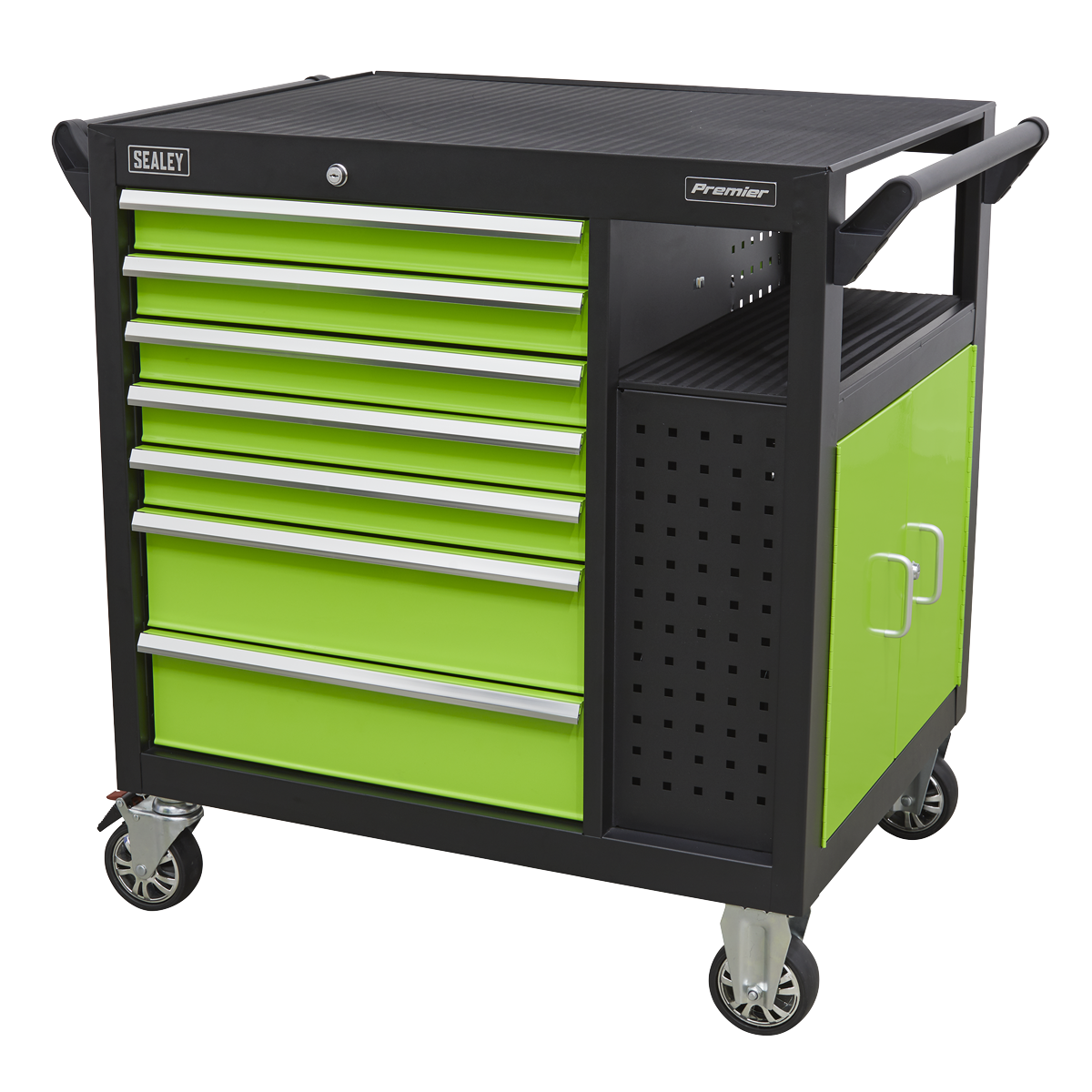 Sealey AP36MWS 7 Drawer & Cupboard 920mm Mobile Workstation