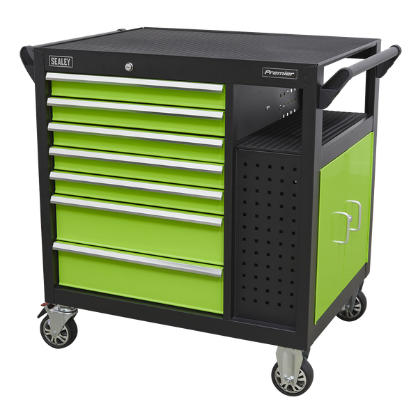 Sealey AP36MWS 7 Drawer & Cupboard 920mm Mobile Workstation