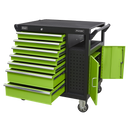Sealey AP36MWS 7 Drawer & Cupboard 920mm Mobile Workstation
