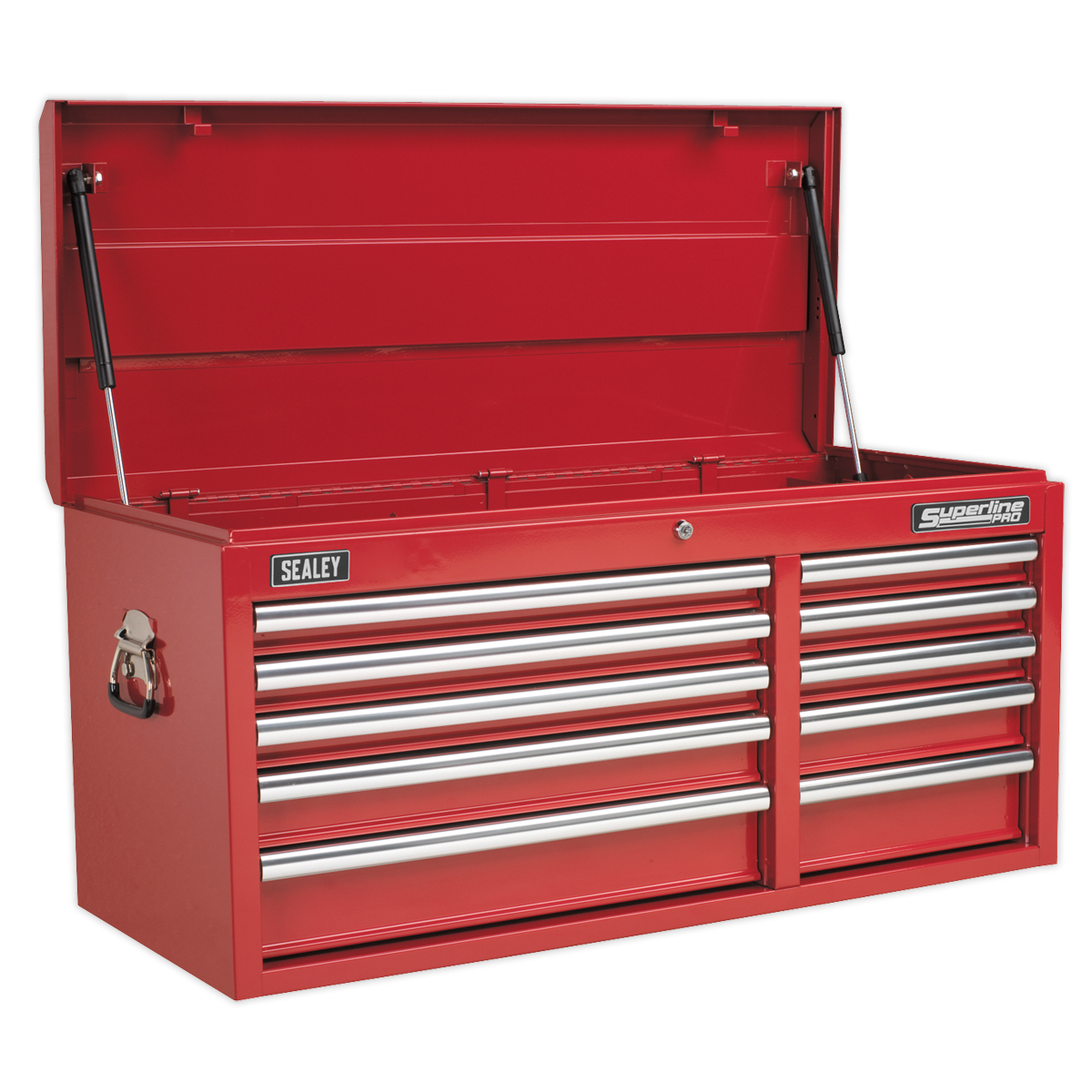 Sealey AP41110 10 Drawer Topchest with Ball-Bearing Slides - Red