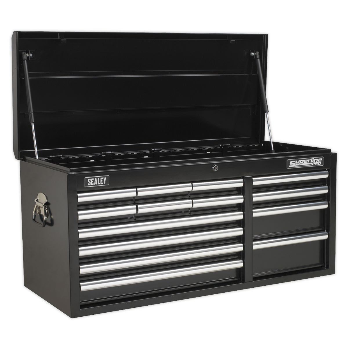 Sealey AP41149B 14 Drawer Topchest with Ball-Bearing Slides - Black