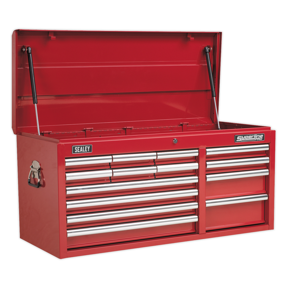 Sealey AP41149 14 Drawer Topchest with Ball-Bearing Slides - Red