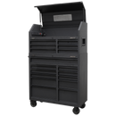 Sealey AP41BESTACK 17 Drawer Tool Chest Combination Soft Close Drawers with Power Bar