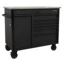 Sealey AP4206BE 1120mm Mobile Tool Cabinet with Power Tool Charging Drawer