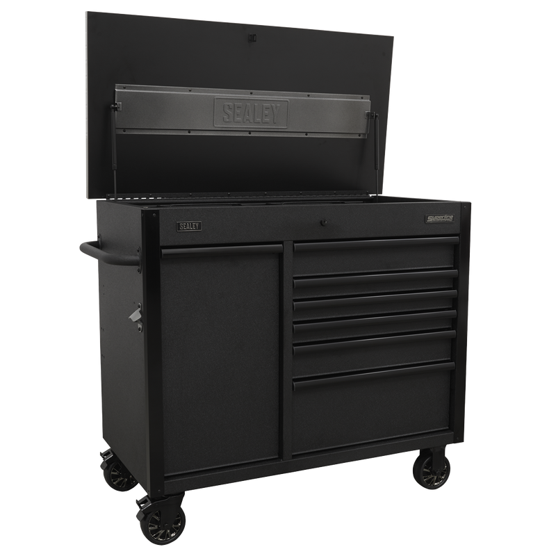 Sealey AP4206BE 1120mm Mobile Tool Cabinet with Power Tool Charging Drawer
