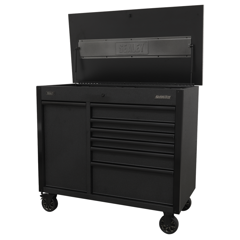 Sealey AP4206BE 1120mm Mobile Tool Cabinet with Power Tool Charging Drawer