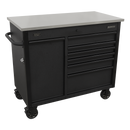 Sealey AP4206BE 1120mm Mobile Tool Cabinet with Power Tool Charging Drawer