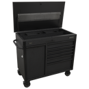 Sealey AP4206BE 1120mm Mobile Tool Cabinet with Power Tool Charging Drawer