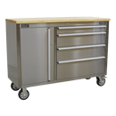 Sealey AP4804SS 4 Drawer Stainless Steel Mobile Tool Cabinet