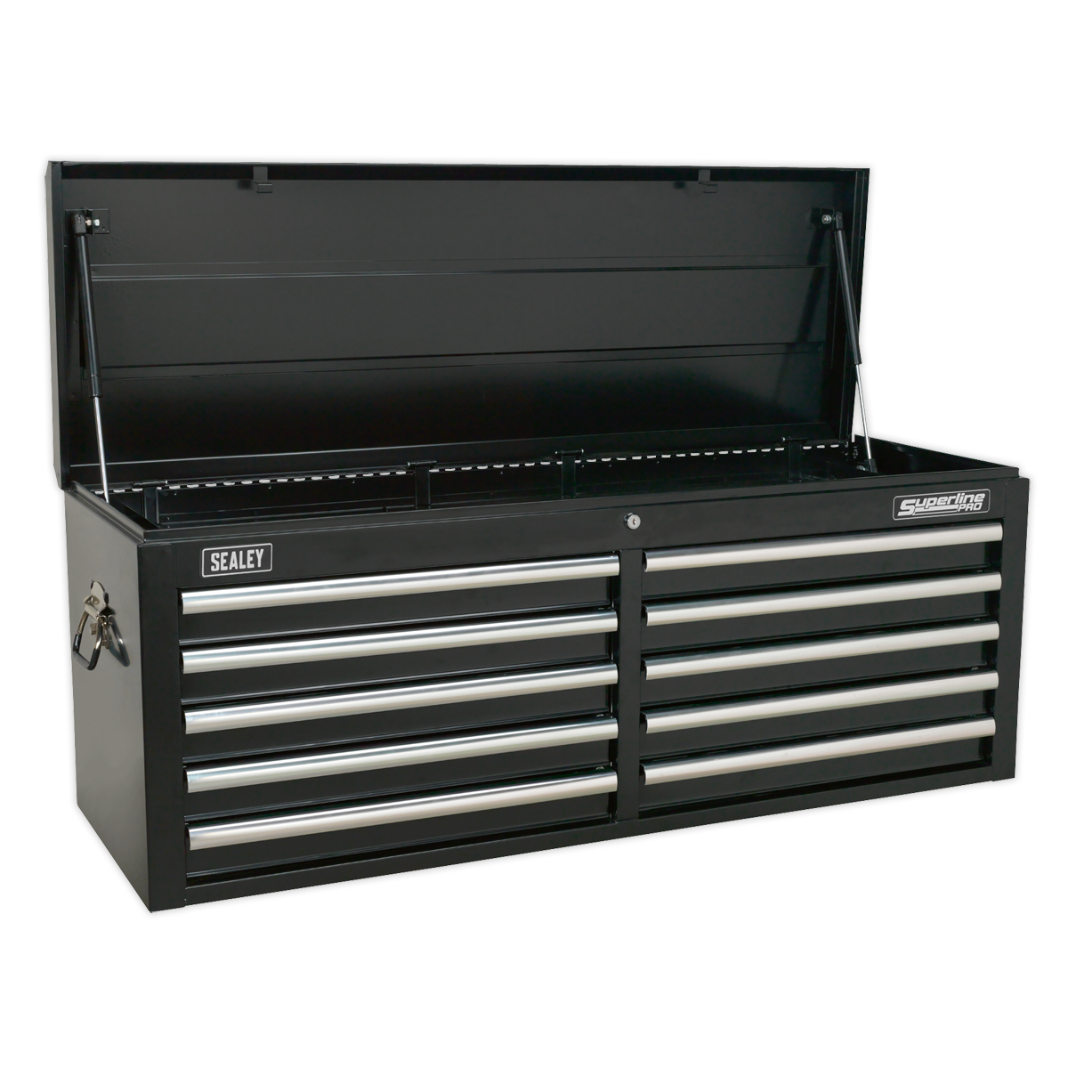 Sealey AP5210TB 10 Drawer Topchest with Ball-Bearing Slides - Black