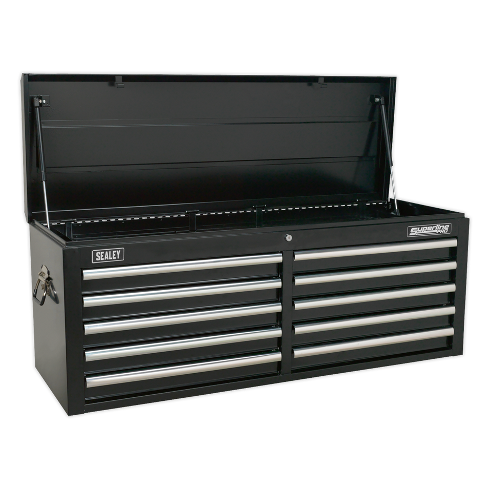 Sealey TBTPBCOMBO4 Tool Chest Combination 23 Drawer with Ball-Bearing Slides - Black with 446pc Tool Kit