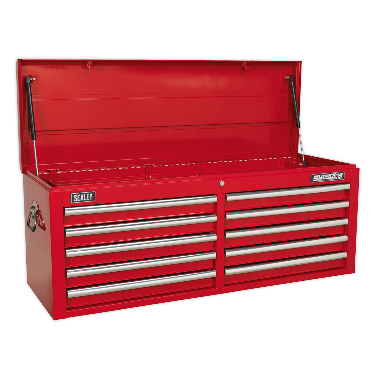 Sealey AP5210T 10 Drawer Topchest with Ball-Bearing Slides - Red