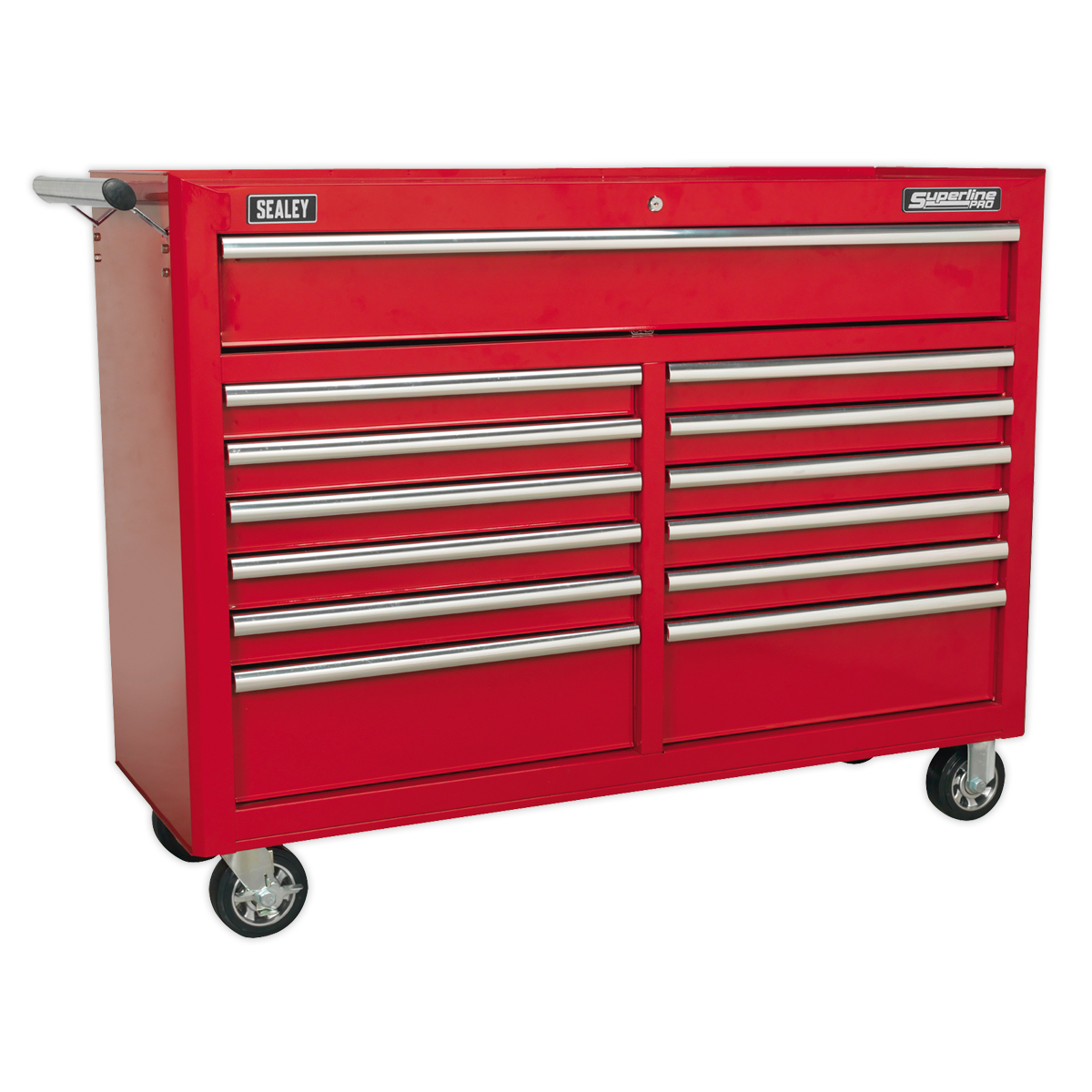 Sealey AP5213T 13 Drawer Rollcab with Ball-Bearing Slides - Red