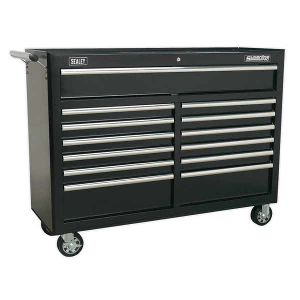 Sealey AP5213TB 13 Drawer Rollcab with Ball-Bearing Slides - Black