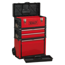 Sealey AP548 3 Compartment Mobile Steel/Composite Toolbox