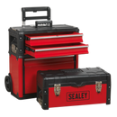 Sealey AP548 3 Compartment Mobile Steel/Composite Toolbox