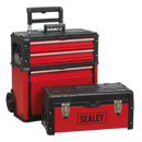 Sealey AP548 3 Compartment Mobile Steel/Composite Toolbox