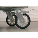 Sealey AP5520SS 10 Drawer & 2 Wall Cupboard Stainless Steel Mobile Tool Cabinet with Backboard