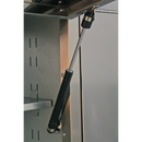 Sealey AP5520SS 10 Drawer & 2 Wall Cupboard Stainless Steel Mobile Tool Cabinet with Backboard