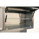 Sealey AP5520SS 10 Drawer & 2 Wall Cupboard Stainless Steel Mobile Tool Cabinet with Backboard