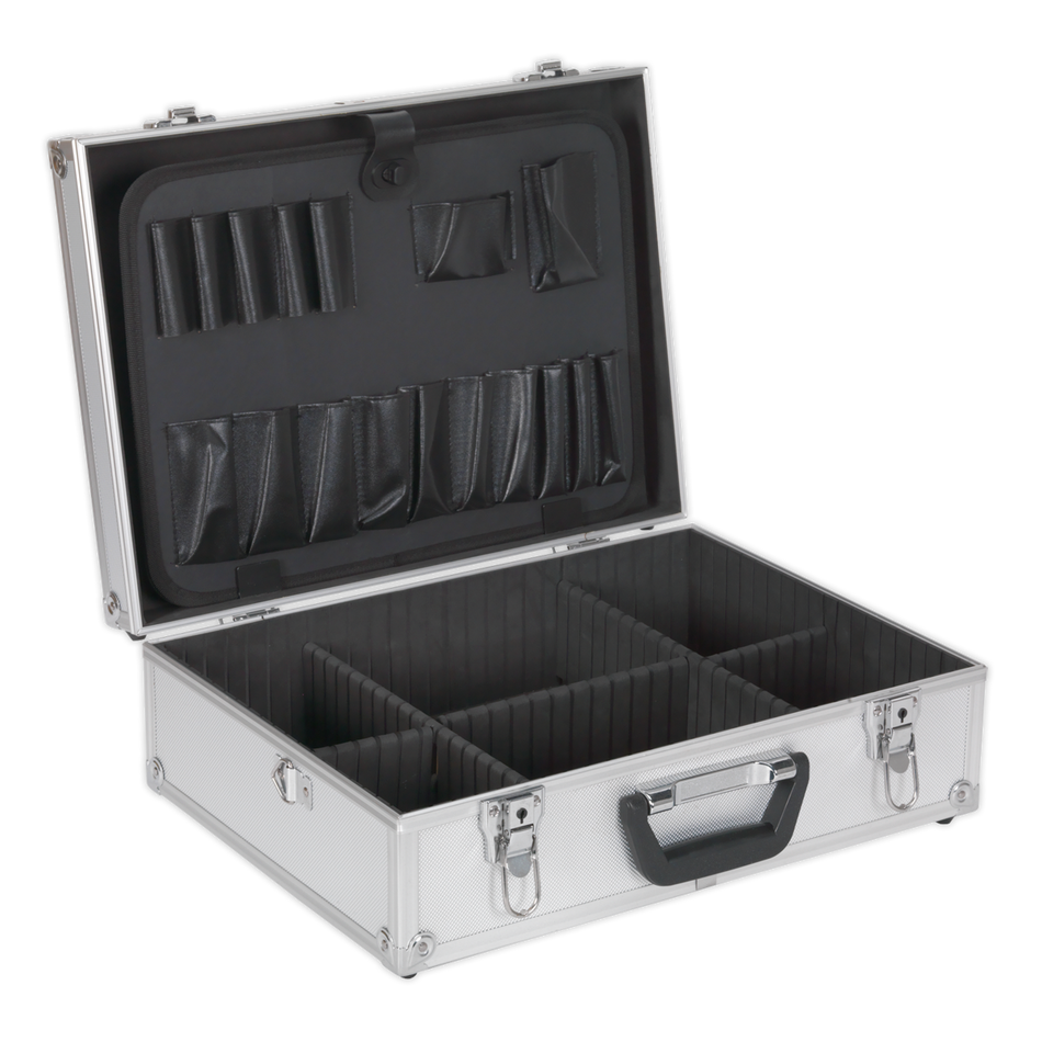 Sealey AP603 Aluminium Tool Case - Square Edges