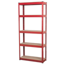 Sealey AP6150 5 Shelf Racking Unit 150kg Capacity Per Level