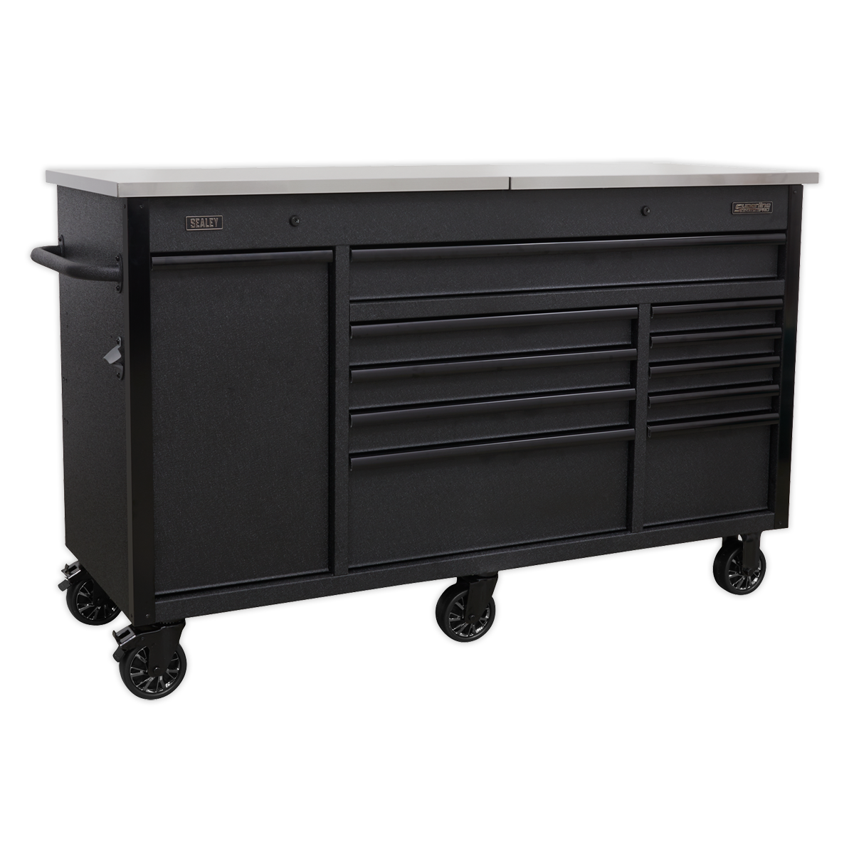 Sealey AP6310BE 1600mm Mobile Tool Cabinet with Power Tool Charging Drawer