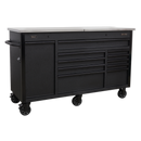 Sealey AP6310BE 1600mm Mobile Tool Cabinet with Power Tool Charging Drawer