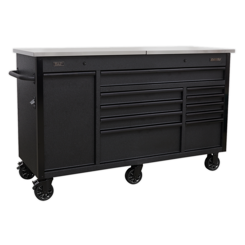 Sealey AP6310BE 1600mm Mobile Tool Cabinet with Power Tool Charging Drawer