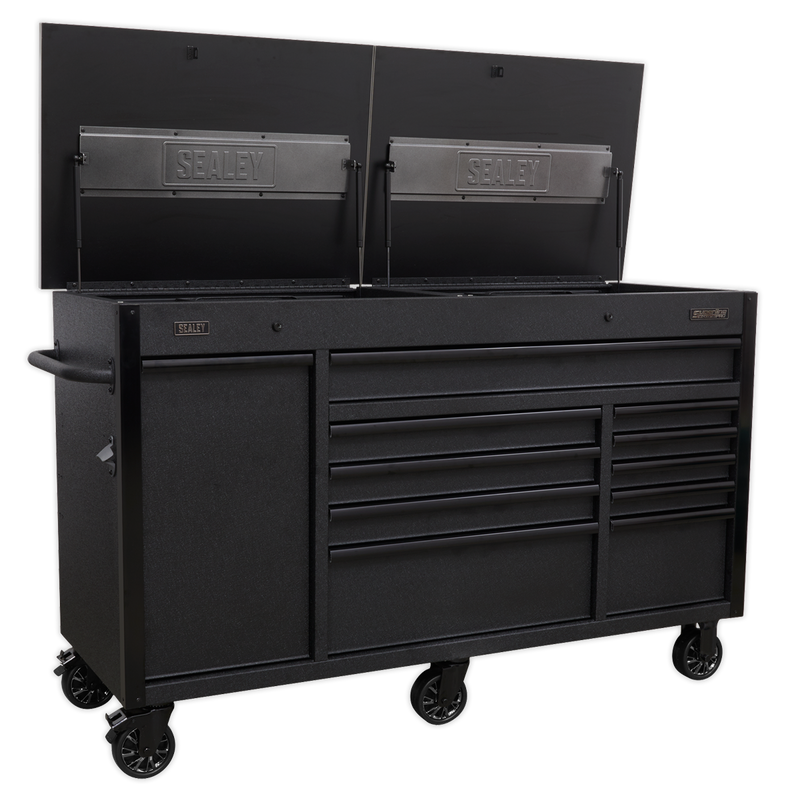 Sealey AP6310BE 1600mm Mobile Tool Cabinet with Power Tool Charging Drawer