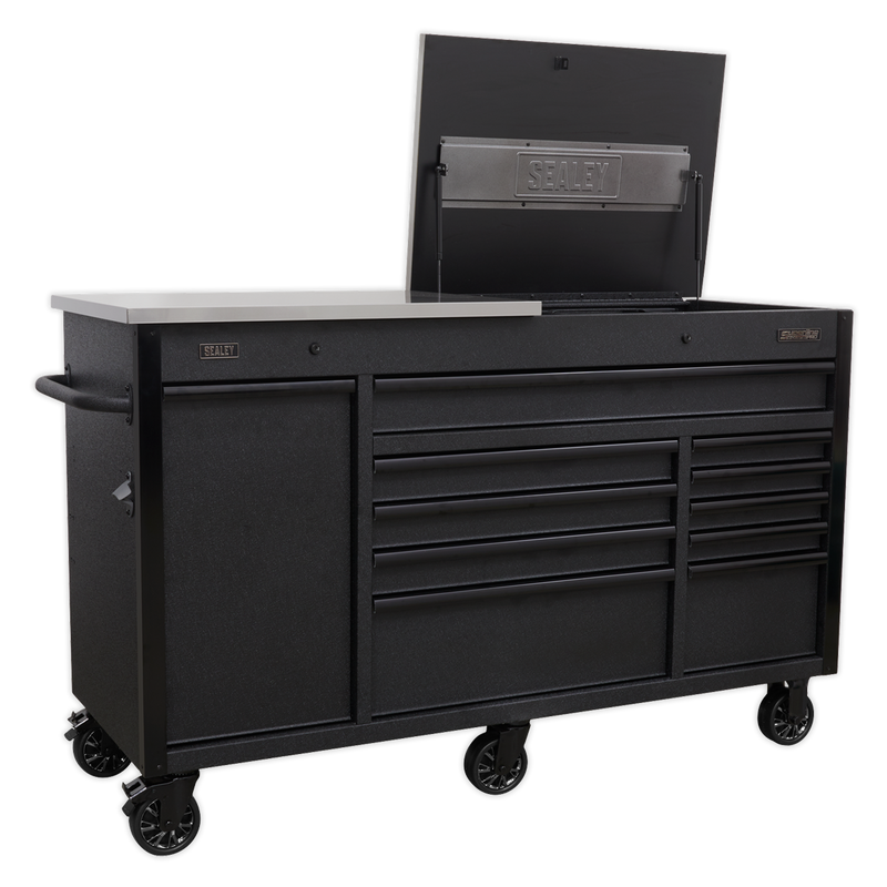 Sealey AP6310BE 1600mm Mobile Tool Cabinet with Power Tool Charging Drawer