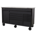 Sealey AP6310BE 1600mm Mobile Tool Cabinet with Power Tool Charging Drawer