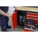 Sealey AP6310 10 Drawer Mobile Workstation with Backboard