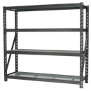 Sealey AP6572 Heavy-Duty Racking Unit with 4 Mesh Shelves - 640kg Capacity Per Level