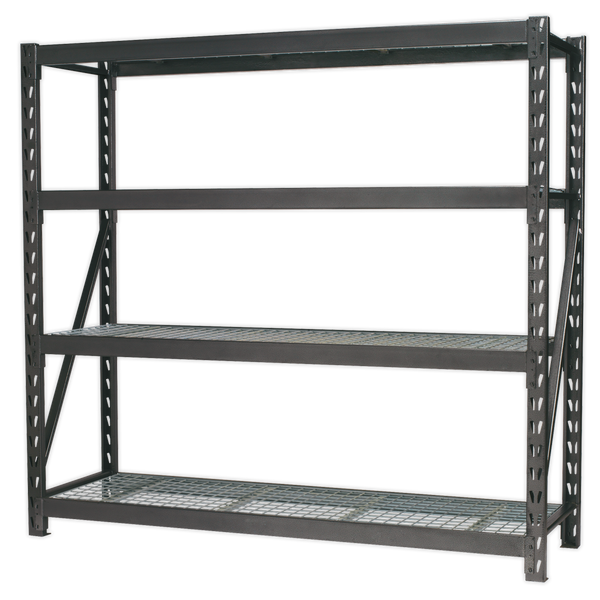 Sealey AP6572 Heavy-Duty Racking Unit with 4 Mesh Shelves - 640kg Capacity Per Level